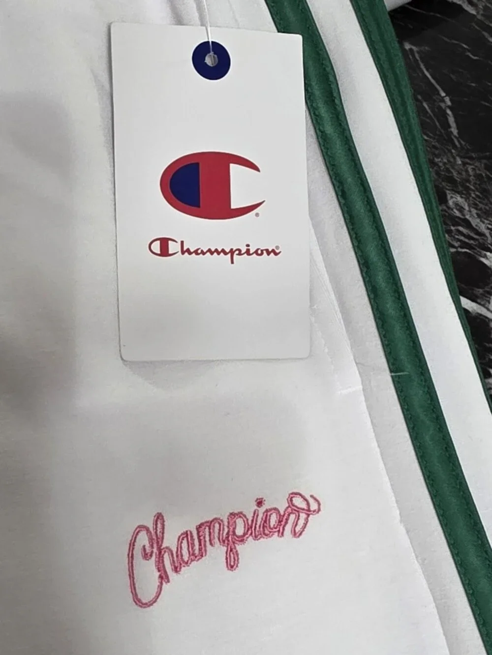 White Champion Womens Joggers-Medium